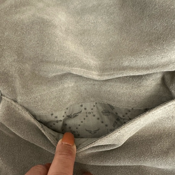 ZADIG & VOLTAIRE SUEDE BAG - Picture 10 of 16